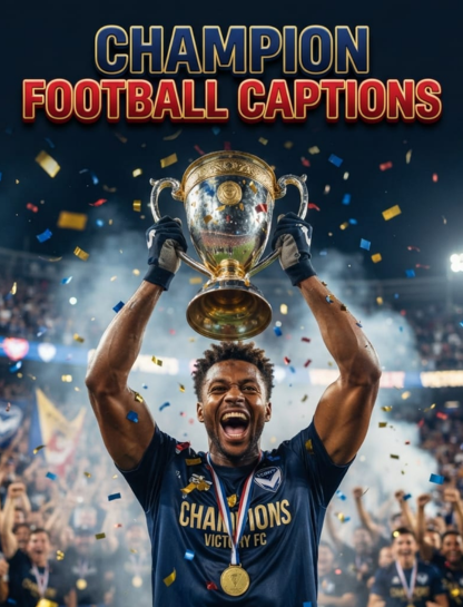 Championship Football Captions