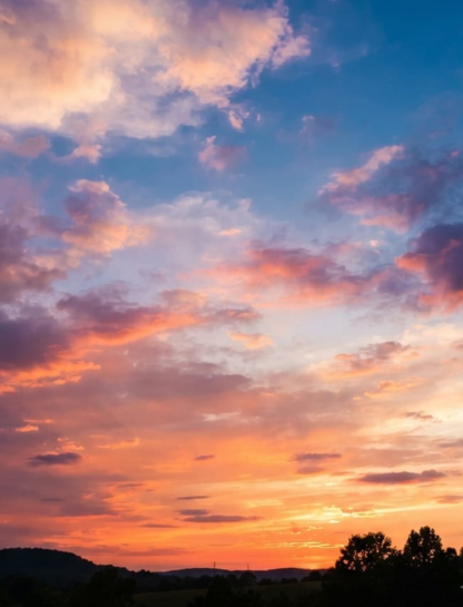 Colorful Sky Captions