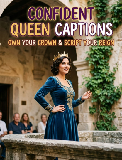 Confident Queen Caption