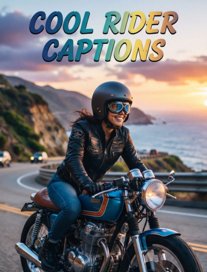 Cool Rider Captions