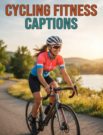 Cycling Fitness Captions