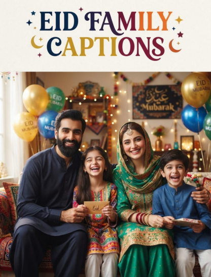 Eid Family Captions