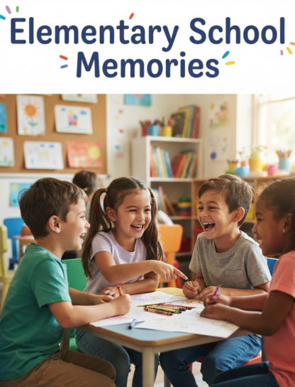 Elementary School Memories Captions