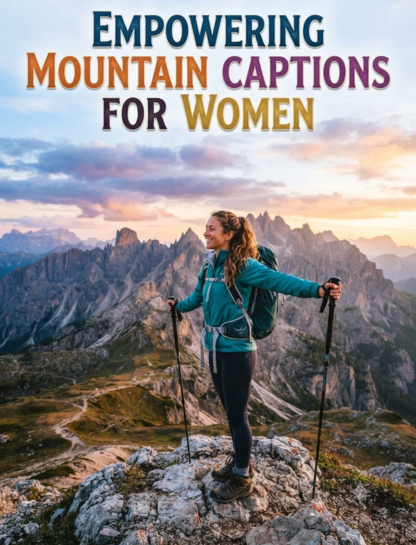 Empowering Mountain Captions for Women