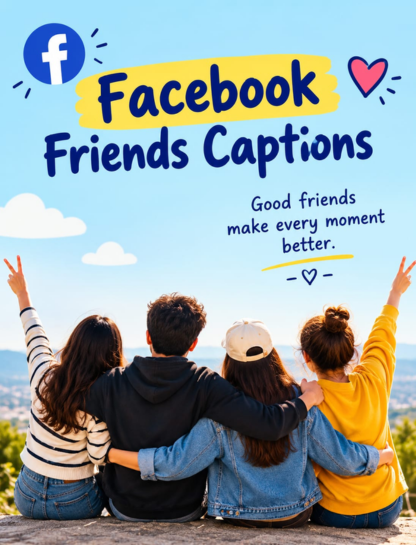 Facebook Friends Captions