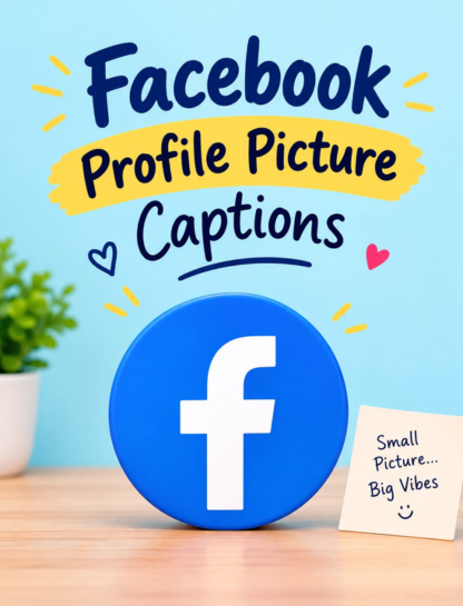 Facebook Profile Picture Captions