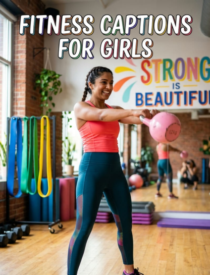 Fitness Captions for Instagram for Girl
