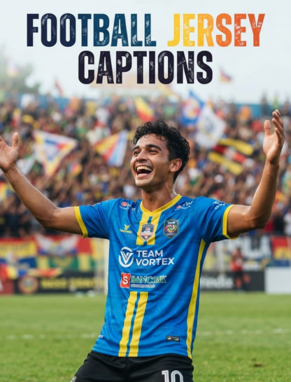 Football Jersey Captions
