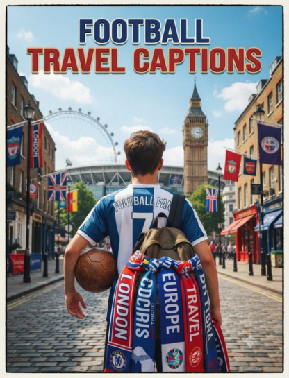 Football Travel Captions