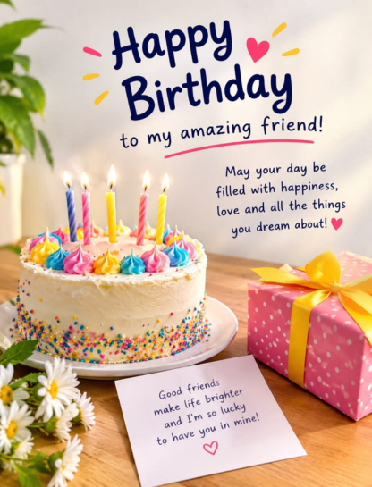 Friends Birthday Wishes