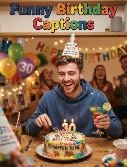 Funny Birthday Captions