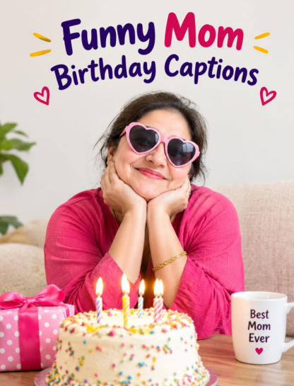 Funny Mom Birthday Captions