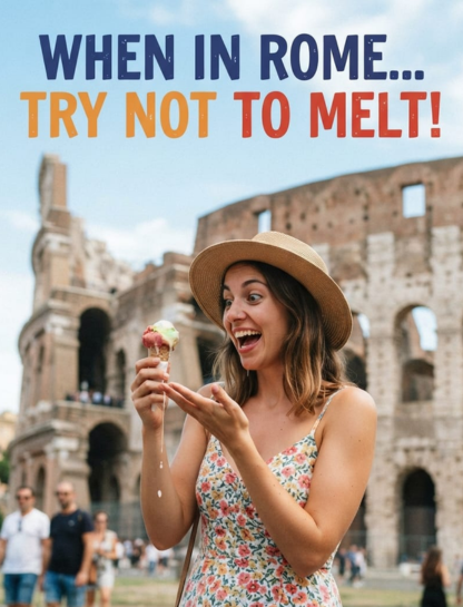 Funny Rome Captions