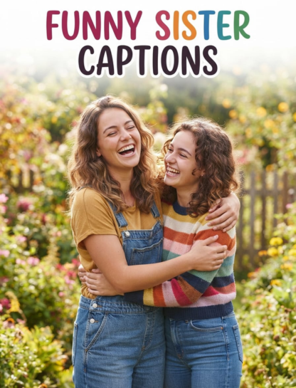Funny Sister Captions