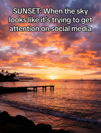 Funny Sunset Captions