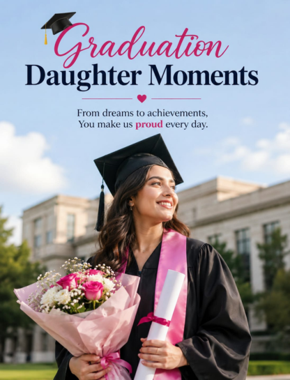 Graduation Daughter Moments