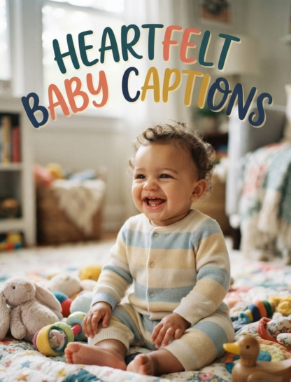 Heartfelt Baby Captions