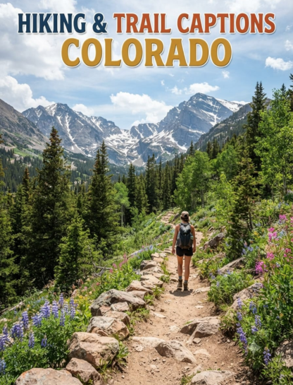 Hiking & Trail Captions Colorado