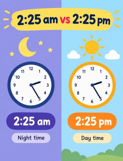 How to Calculate How Long Until 2:25 AM