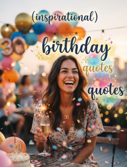 Inspirational Birthday Quotes