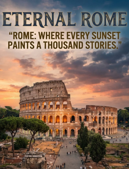 Inspirational Rome Quotes Captions