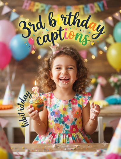 Instagram 3rd Birthday Captions
