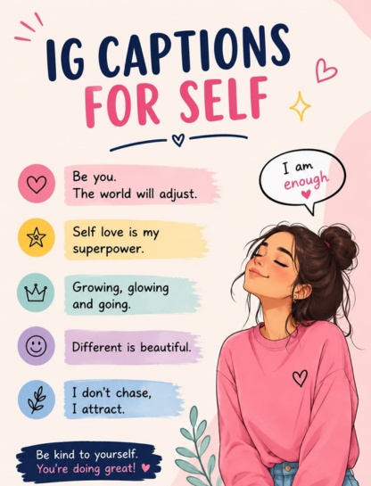 Instagram Captions for Self 📱