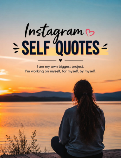 Instagram Self Quotes 📱