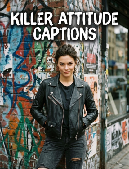 Killer Attitude Captions