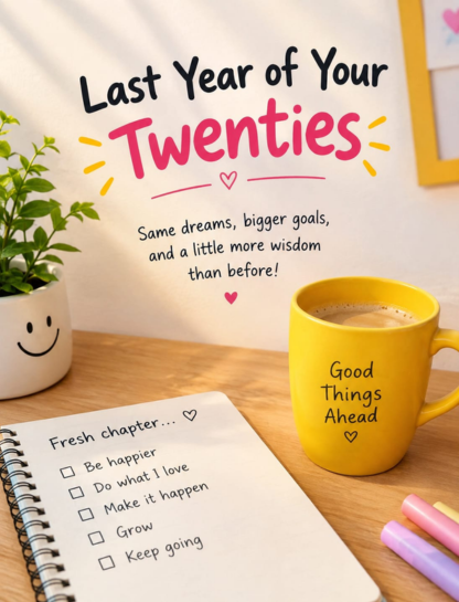 Last Year of Your Twenties Captions