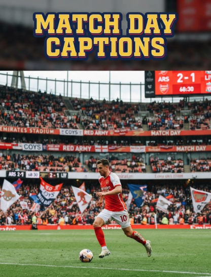 Match Day Captions