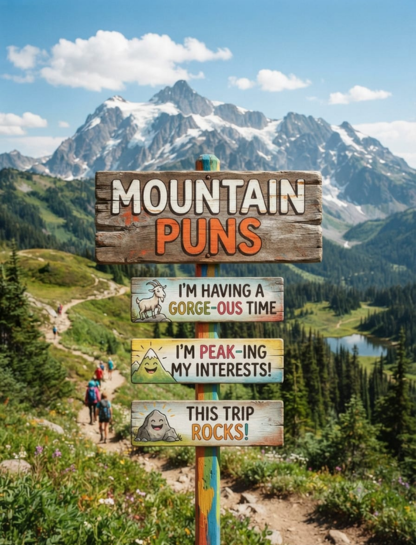 Mountain Puns