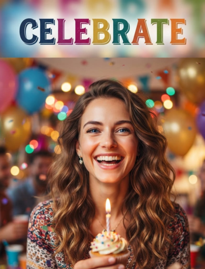 One Word Birthday Captions