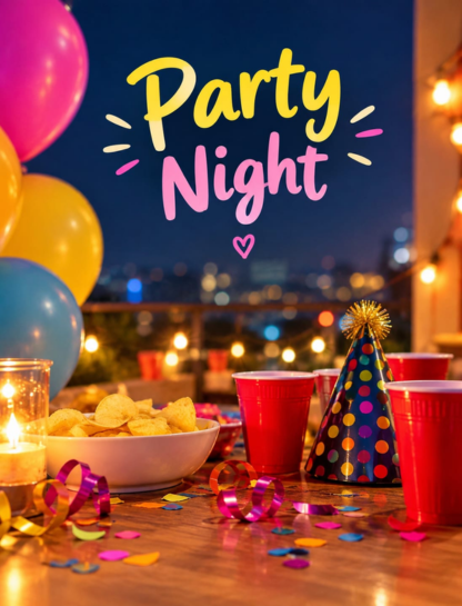 Party Night Captions