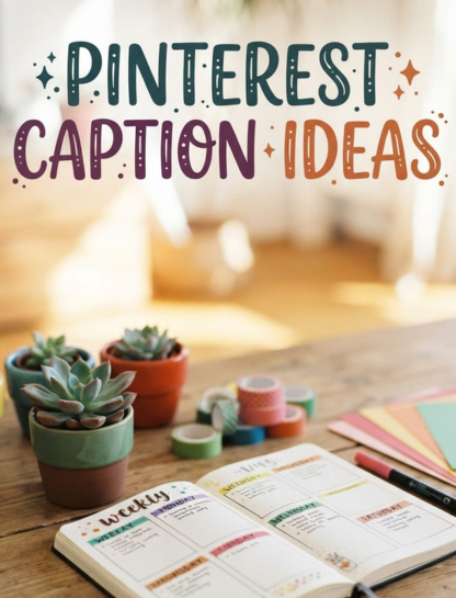 Pinterest Caption Ideas