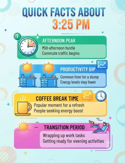 Quick Facts About 3:25 PM