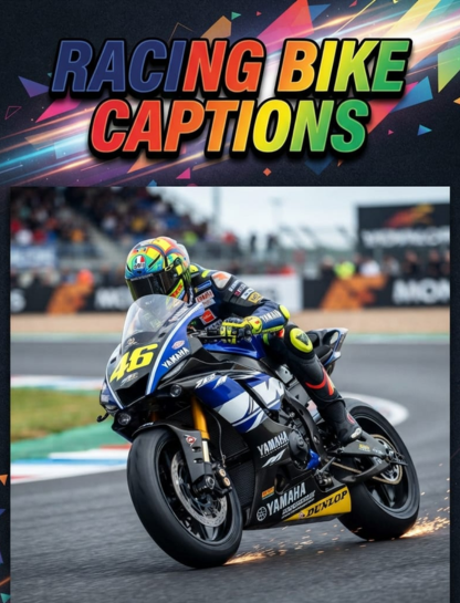 Racing Bike Captions
