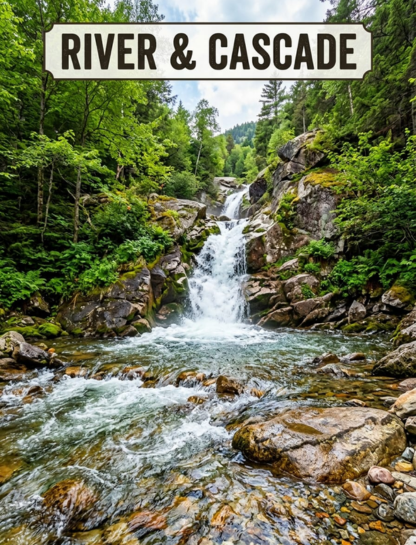 River and Cascade Captions