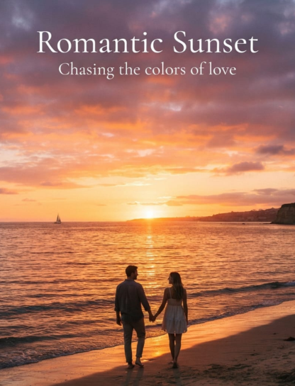 Romantic Sunset Captions