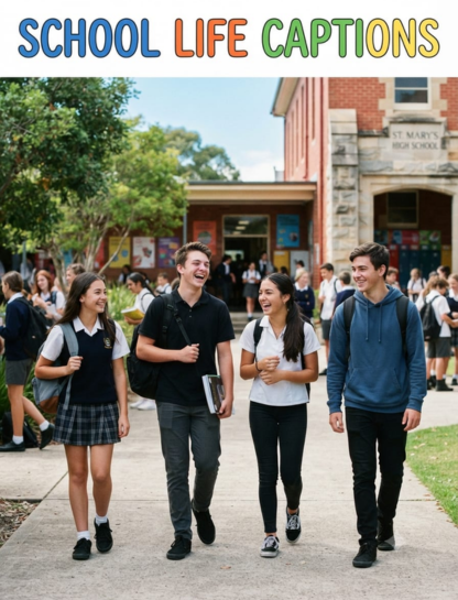 School Life Captions