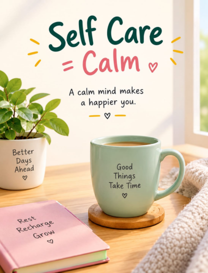 Self-Care Calm Captions