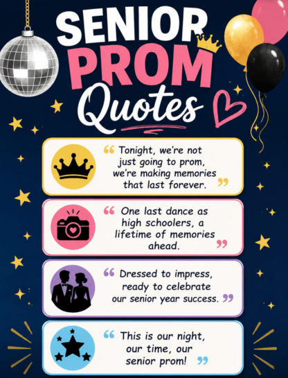 Senior Prom Quotes