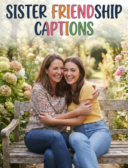 Sister Friendship Captions