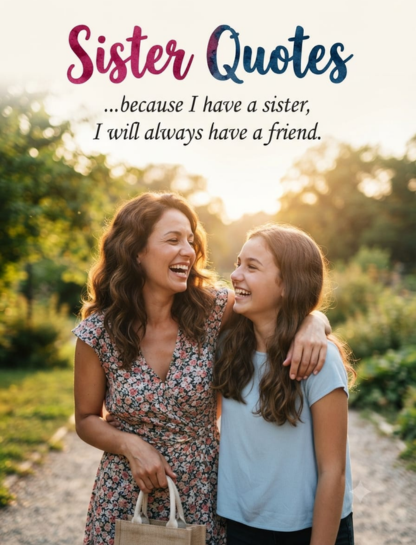 Sister Quotes
