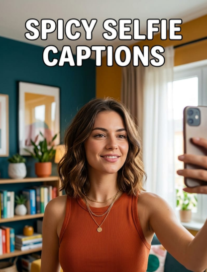 Spicy Selfie Caption Ideas