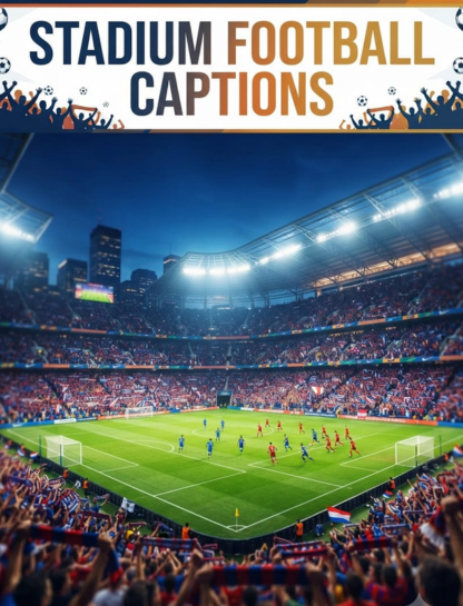 Stadium Football Captions