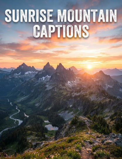 Sunrise Mountain Captions