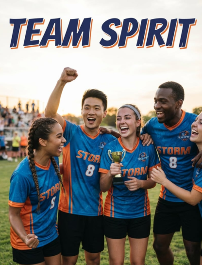 Team Spirit Captions