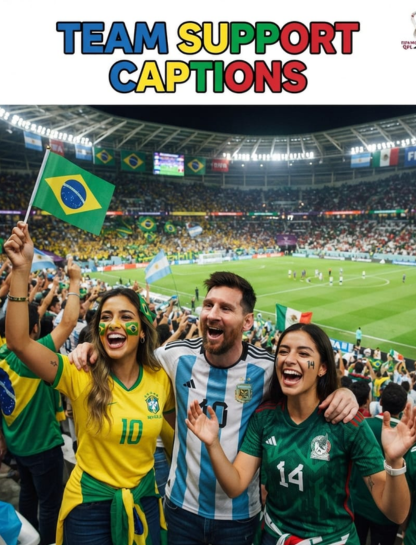 Team Support Captions