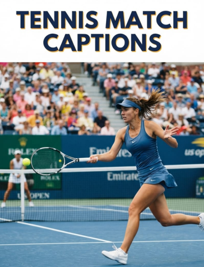 Tennis Match Captions
